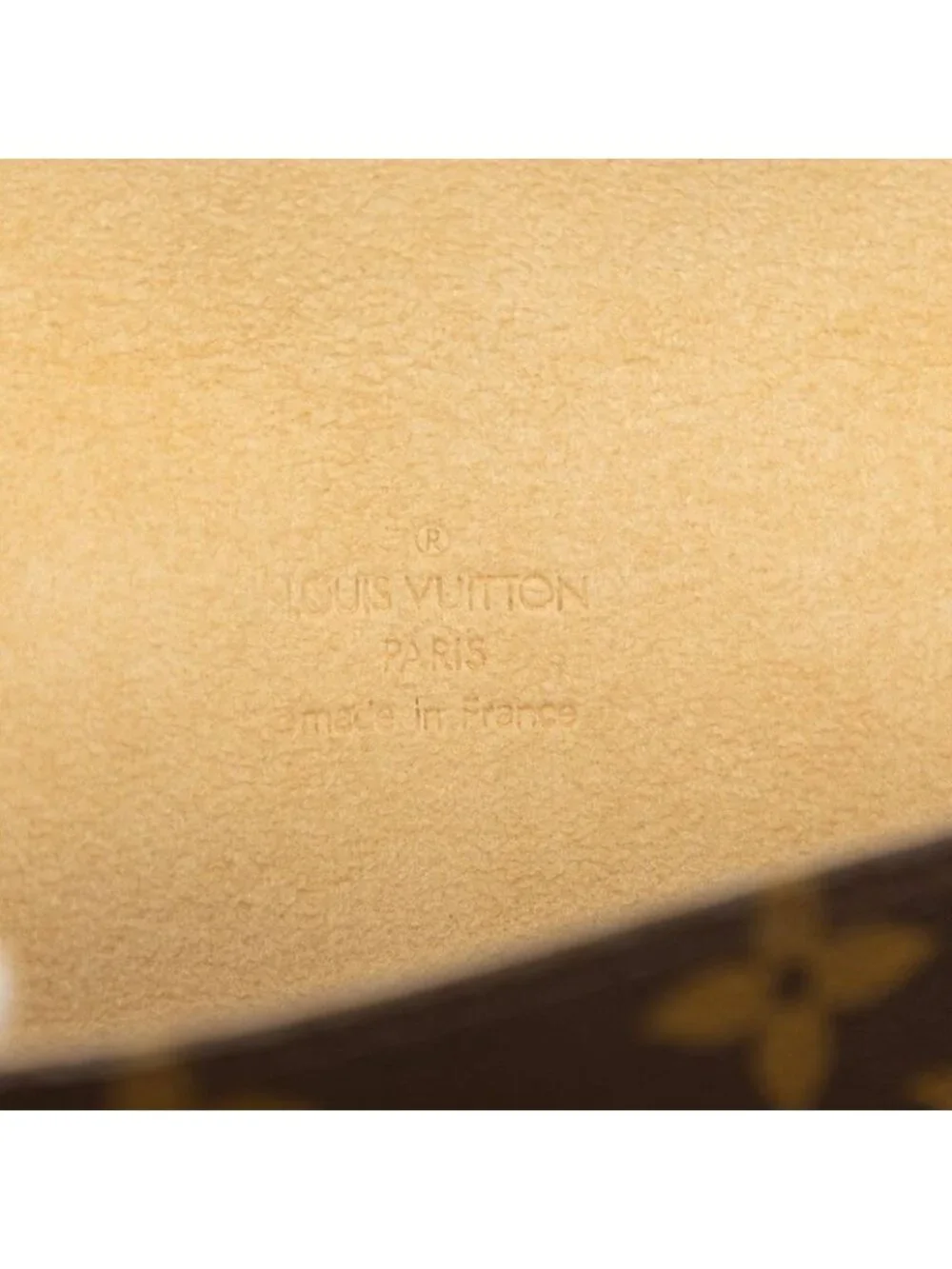 Louis Vuitton Monogram Pochette Florentine Belt Bag Shoulder Back Brown Leather
